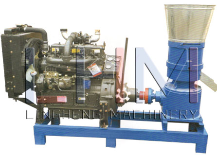 DIESEL ENGINE PELLET MACHINE