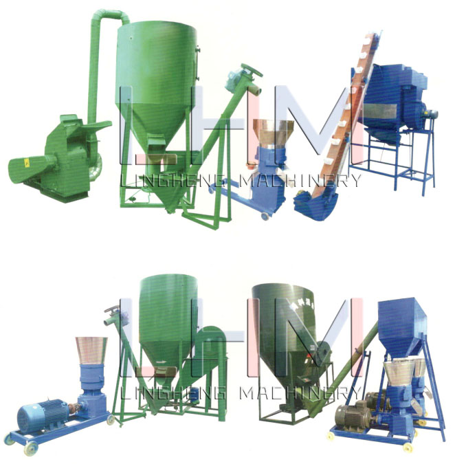 PRODUCTION LINE OF PELLET MACHINE