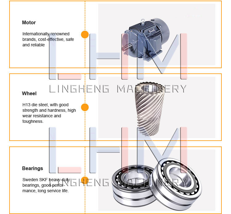 Details of Vertical Wood Powder Machine