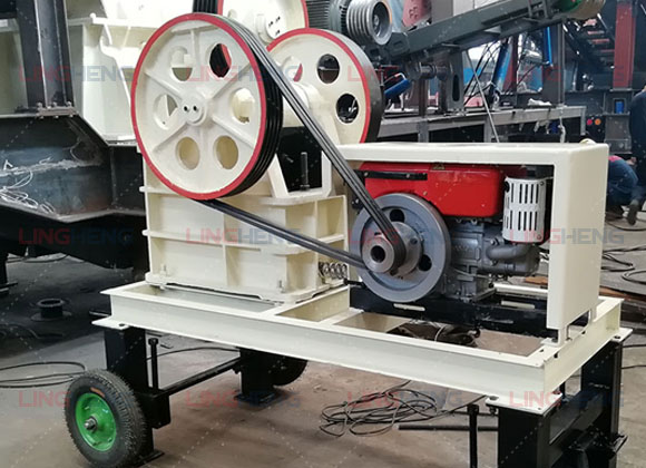 Diesel Engine Jaw Crusher